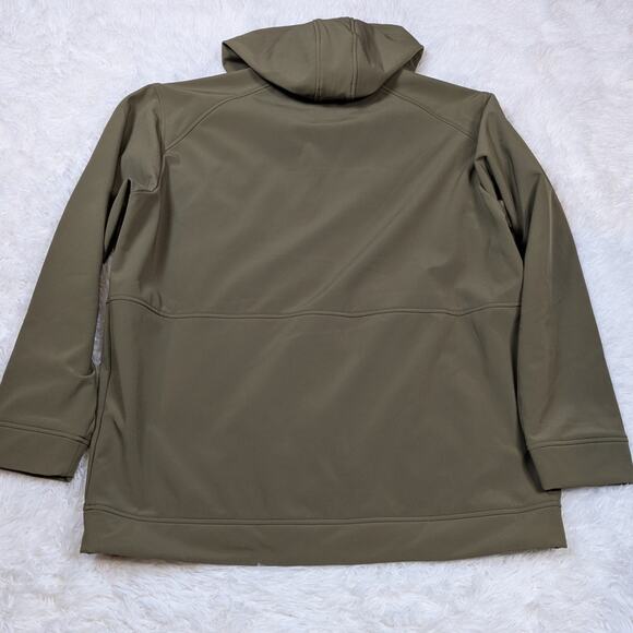 Simms Hooded Rain Jacket Olive Green Size XXL - Picture 13 of 14